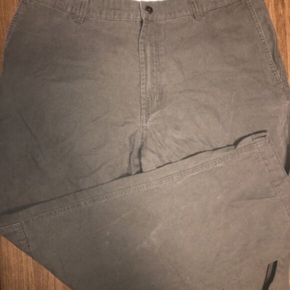 Columbia 36x30 Green Outdoor Pants Pockets Zipper Large Cotton Fall Hunting￼ - Picture 1 of 10